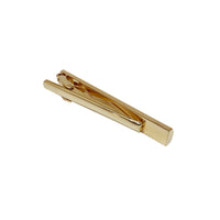 James Adelin Gold Concave Tie Bar