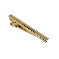 James Adelin Gold Concave Tie Bar