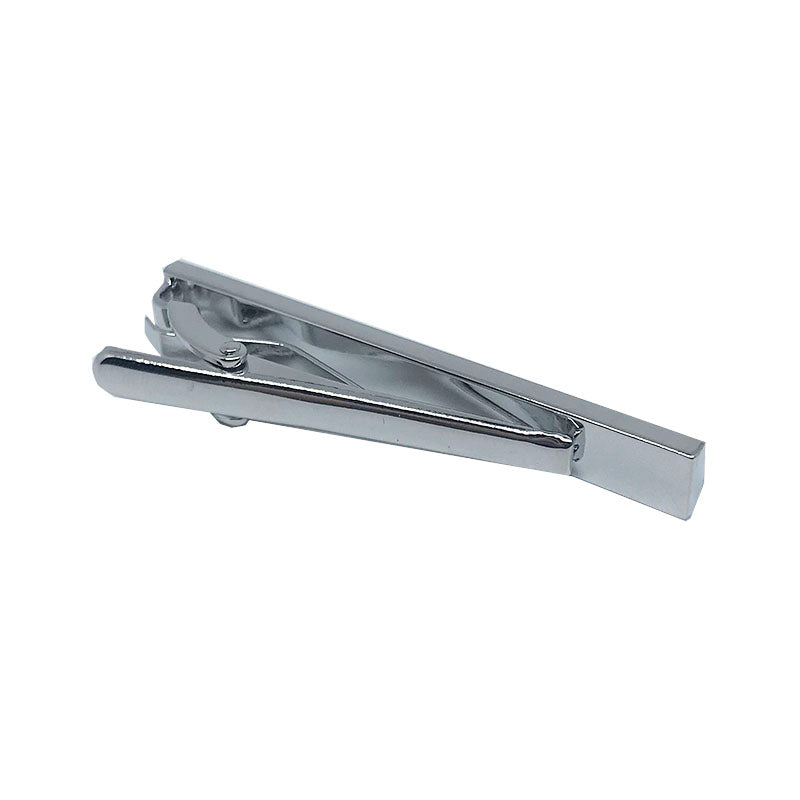 James Adelin Silver Concave Tie Bar