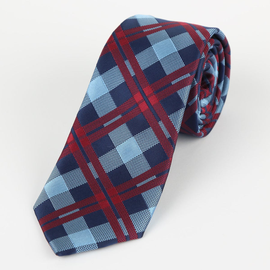 JACHECKT James Adelin Luxury Check Neck Tie