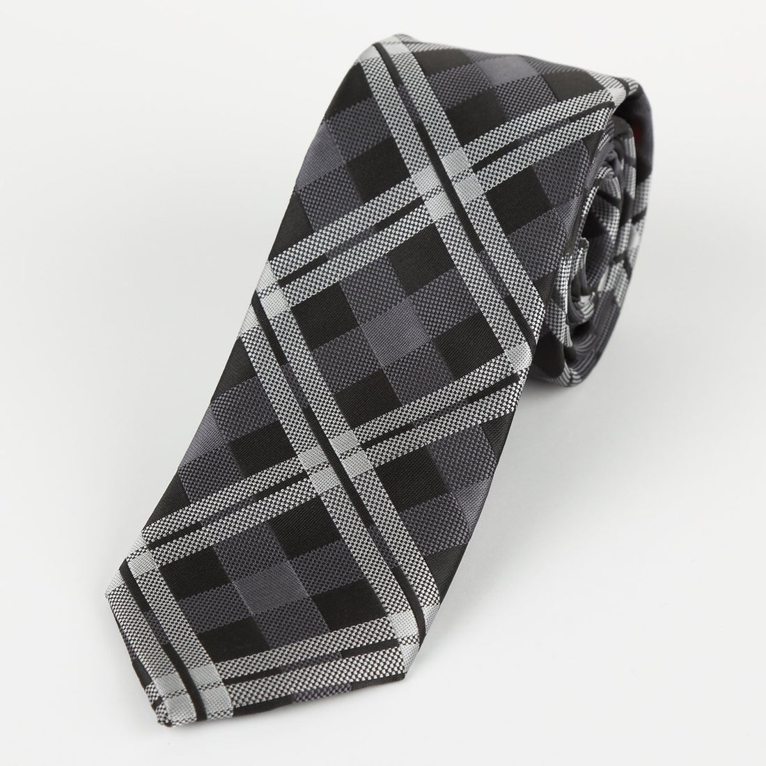 JACHECKT James Adelin Luxury Check Neck Tie