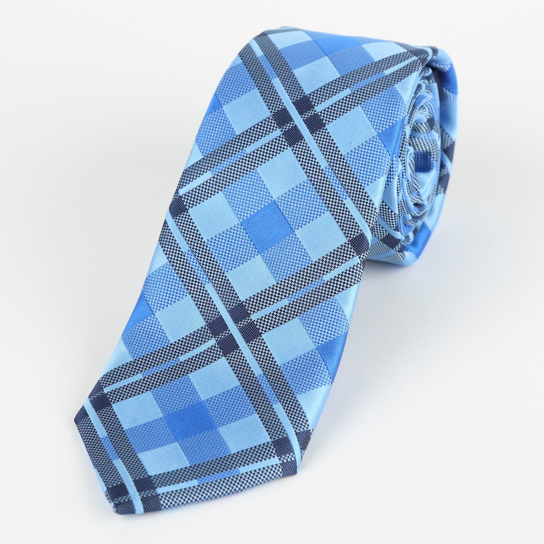 JACHECKT James Adelin Luxury Check Neck Tie