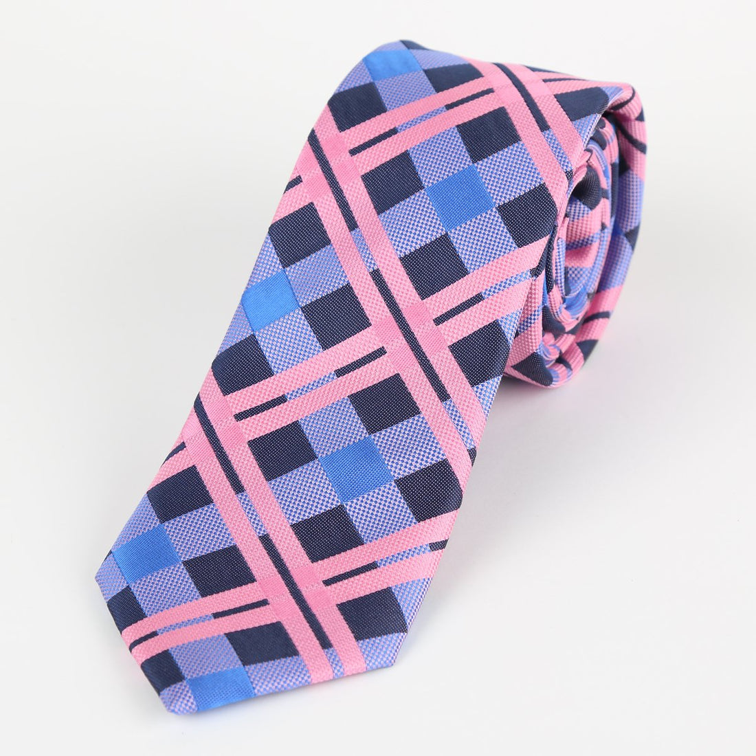 JACHECKT James Adelin Luxury Check Neck Tie