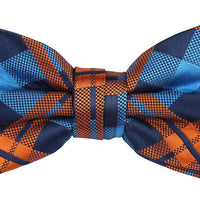 JACHECKB James Adelin Luxury Check Pre Tied Bow Tie