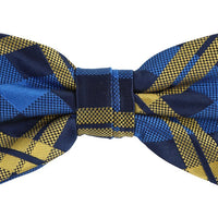 JACHECKB James Adelin Luxury Check Pre Tied Bow Tie