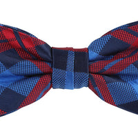 JACHECKB James Adelin Luxury Check Pre Tied Bow Tie