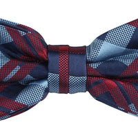 JACHECKB James Adelin Luxury Check Pre Tied Bow Tie