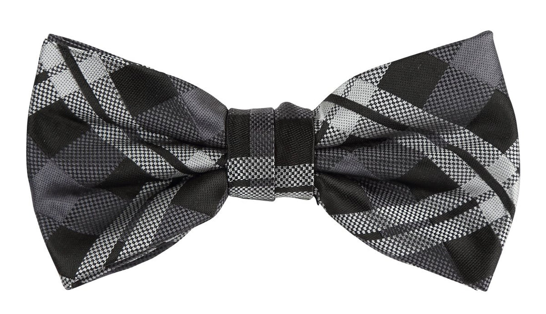 JACHECKB James Adelin Luxury Check Pre Tied Bow Tie