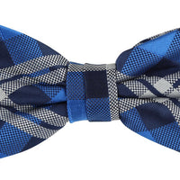 JACHECKB James Adelin Luxury Check Pre Tied Bow Tie