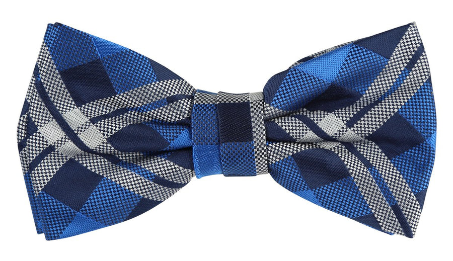 JACHECKB James Adelin Luxury Check Pre Tied Bow Tie