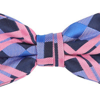 JACHECKB James Adelin Luxury Check Pre Tied Bow Tie