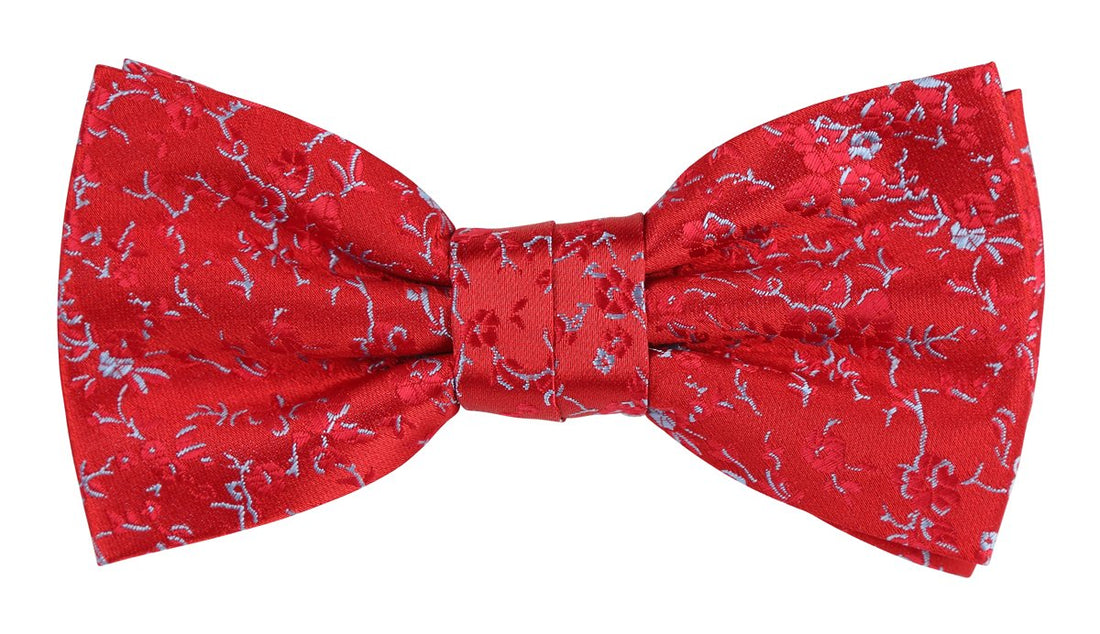 JAFLORALB James Adelin Luxury Floral Pre Tied Bow Tie