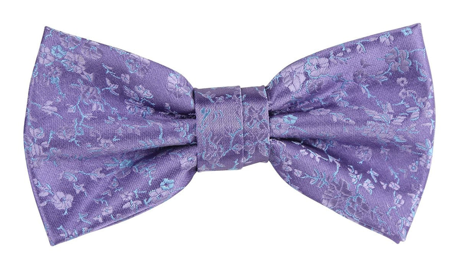 JAFLORALB James Adelin Luxury Floral Pre Tied Bow Tie