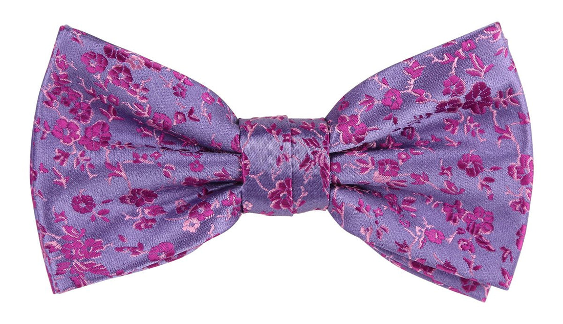 JAFLORALB James Adelin Luxury Floral Pre Tied Bow Tie