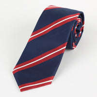 JALSTRIPET James Adelin Luxury Neck Tie Regimental Stripe