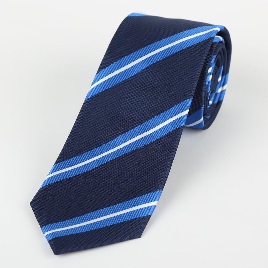 JALSTRIPET James Adelin Luxury Neck Tie Regimental Stripe