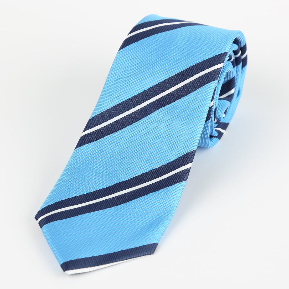 JALSTRIPET James Adelin Luxury Neck Tie Regimental Stripe