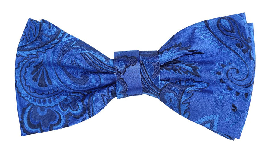 JAPAISLEYB James Adelin Luxury Paisley Pre Tied Bow Tie