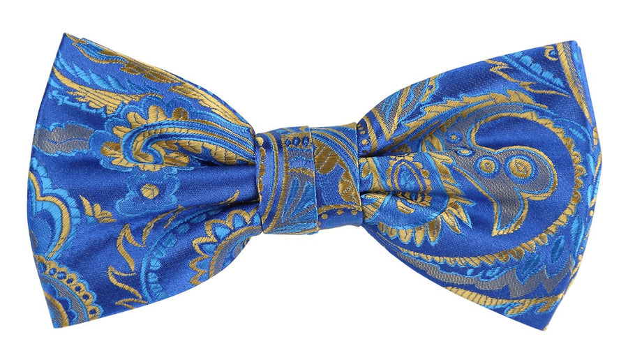 JAPAISLEYB James Adelin Luxury Paisley Pre Tied Bow Tie