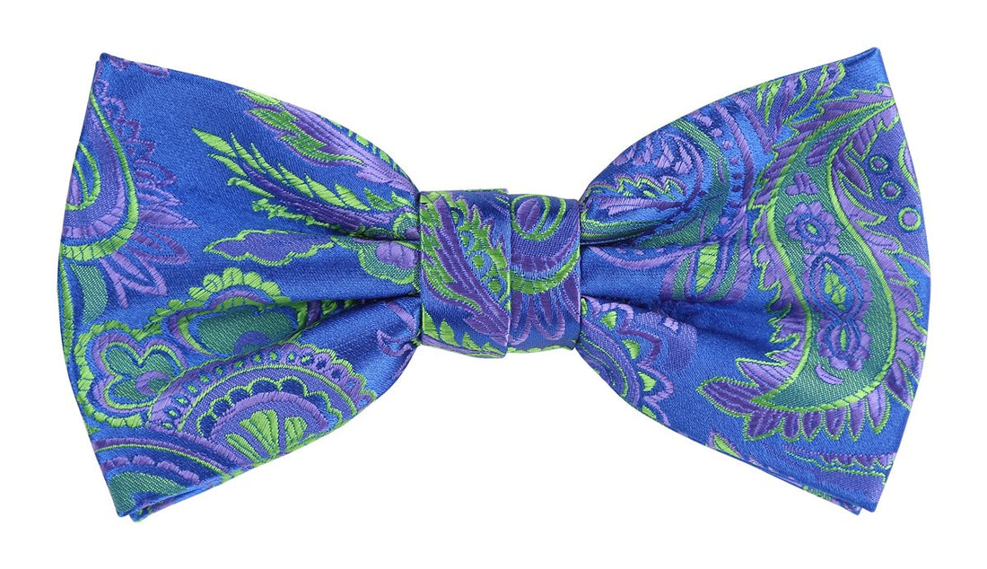 JAPAISLEYB James Adelin Luxury Paisley Pre Tied Bow Tie