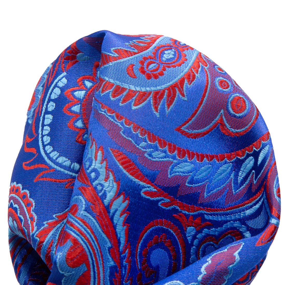 JAPAISLEYH James Adelin Luxury Paisley Pocket Square