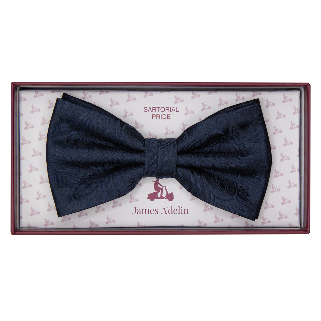 JAPAISLEYB James Adelin Luxury Paisley Pre Tied Bow Tie