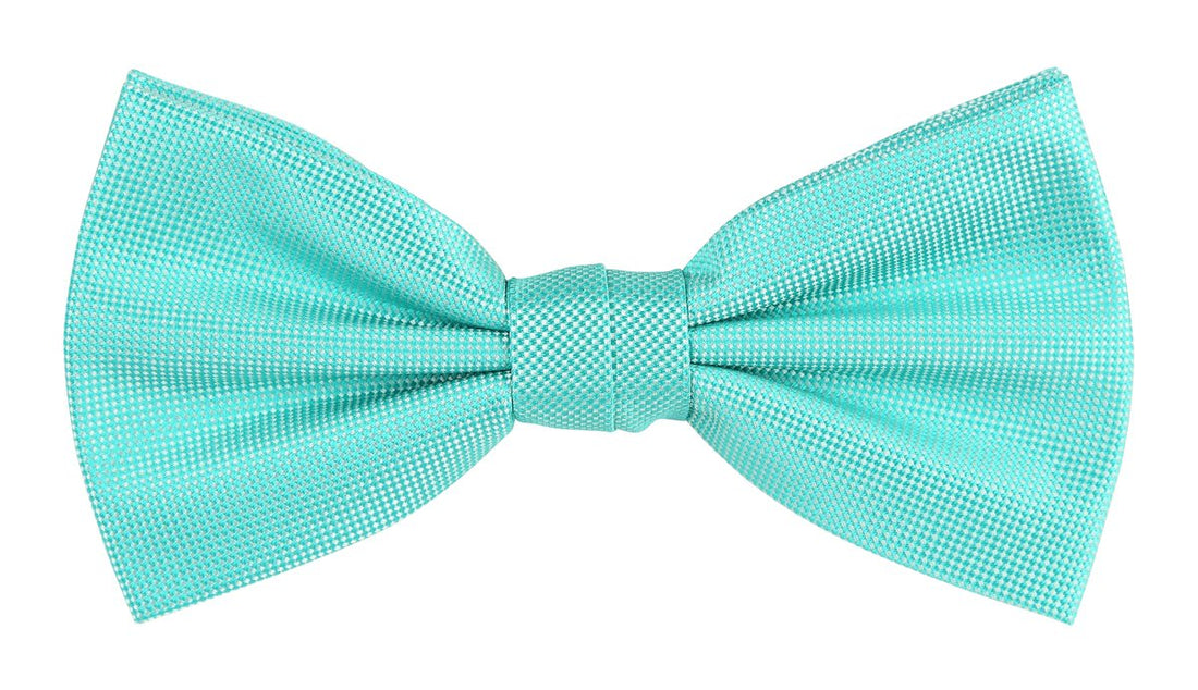 JAPLAINB James Adelin Luxury Textured Weave Pre Tied Bow Tie