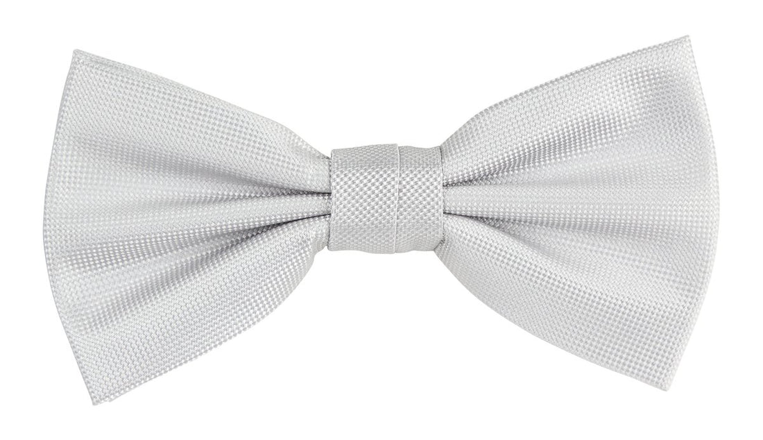 JAPLAINB James Adelin Luxury Textured Weave Pre Tied Bow Tie