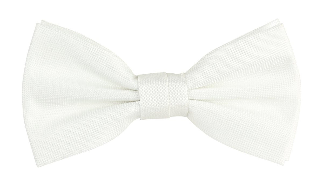 JAPLAINB James Adelin Luxury Textured Weave Pre Tied Bow Tie