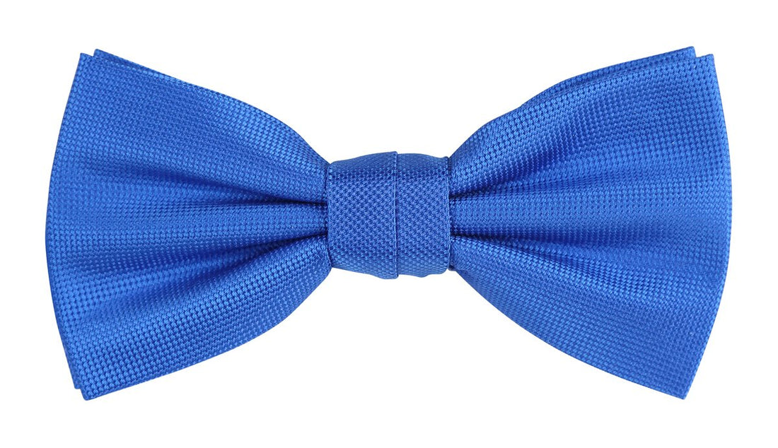 JAPLAINB James Adelin Luxury Textured Weave Pre Tied Bow Tie