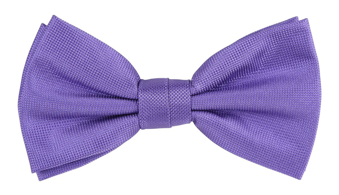 JAPLAINB James Adelin Luxury Textured Weave Pre Tied Bow Tie