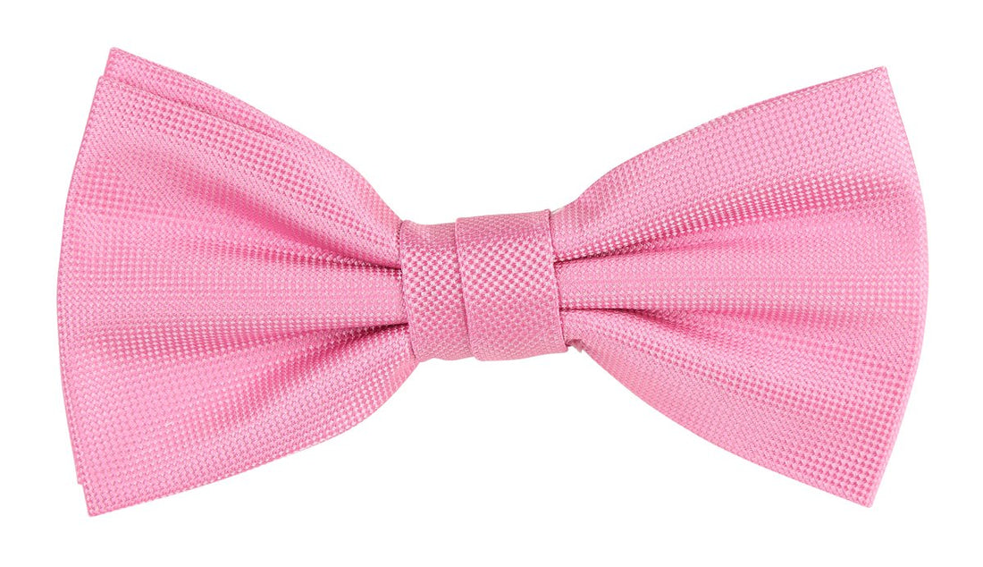 JAPLAINB James Adelin Luxury Textured Weave Pre Tied Bow Tie