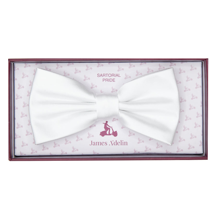 JASATINB James Adelin Luxury Satin Weave Pre Tied Bow Tie