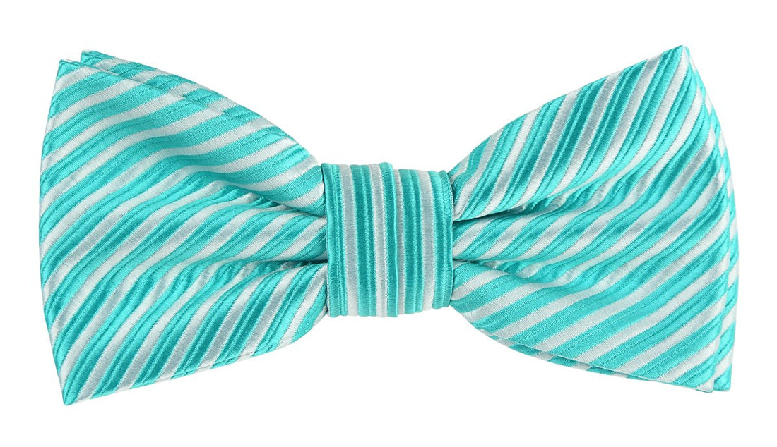 JASSTRIPEB James Adelin Luxury Pre Tied Bow Tie Diagonal Mini Stripe