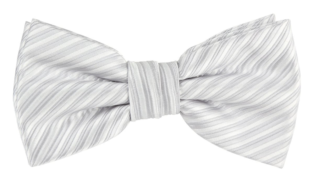 JASSTRIPEB James Adelin Luxury Pre Tied Bow Tie Diagonal Mini Stripe