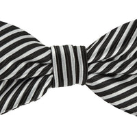 JASSTRIPEB James Adelin Luxury Pre Tied Bow Tie Diagonal Mini Stripe