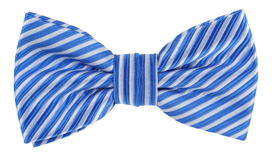 JASSTRIPEB James Adelin Luxury Pre Tied Bow Tie Diagonal Mini Stripe