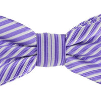 JASSTRIPEB James Adelin Luxury Pre Tied Bow Tie Diagonal Mini Stripe