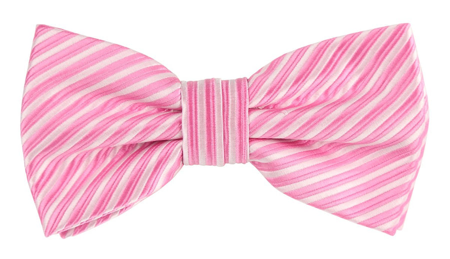 JASSTRIPEB James Adelin Luxury Pre Tied Bow Tie Diagonal Mini Stripe