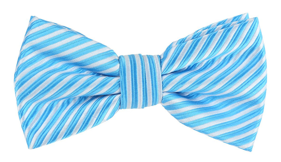 JASSTRIPEB James Adelin Luxury Pre Tied Bow Tie Diagonal Mini Stripe