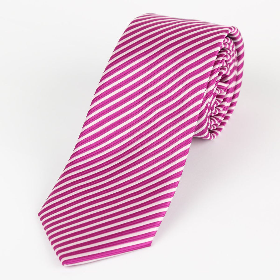 JASSTRIPET James Adelin Luxury Neck Tie Diagonal Mini Stripe