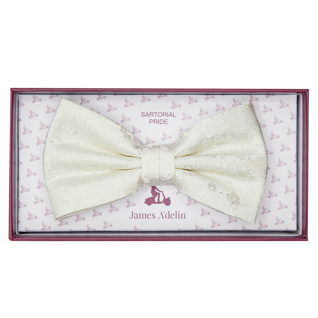 JAFLORALB James Adelin Luxury Floral Pre Tied Bow Tie