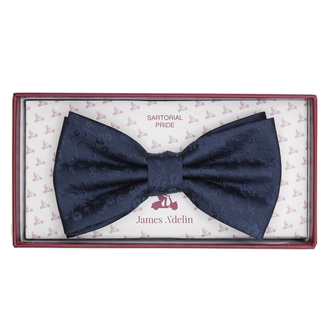 JAFLORALB James Adelin Luxury Floral Pre Tied Bow Tie