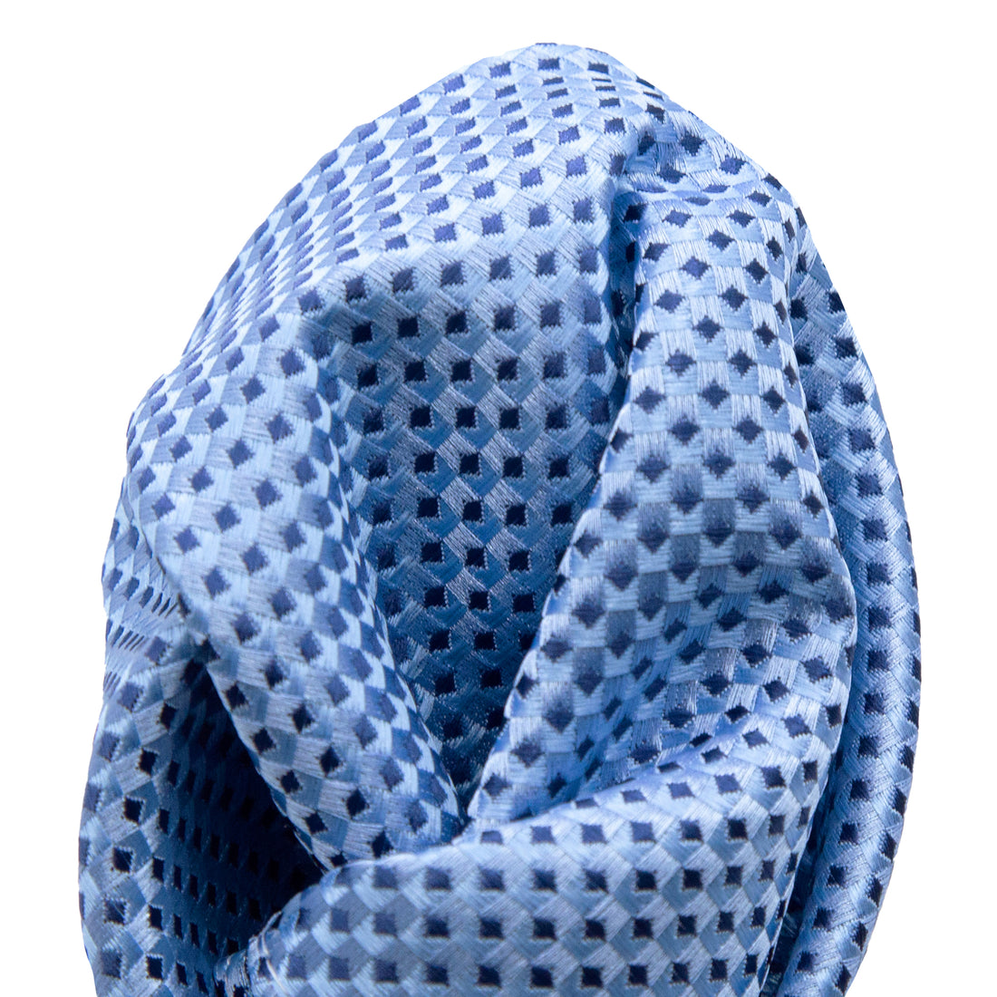 JAGINGHAMH James Adelin Luxury Gingham Textured Weave Pocket Square