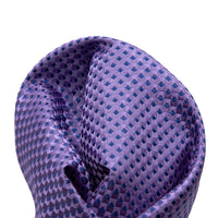 JAGINGHAMH James Adelin Luxury Gingham Textured Weave Pocket Square