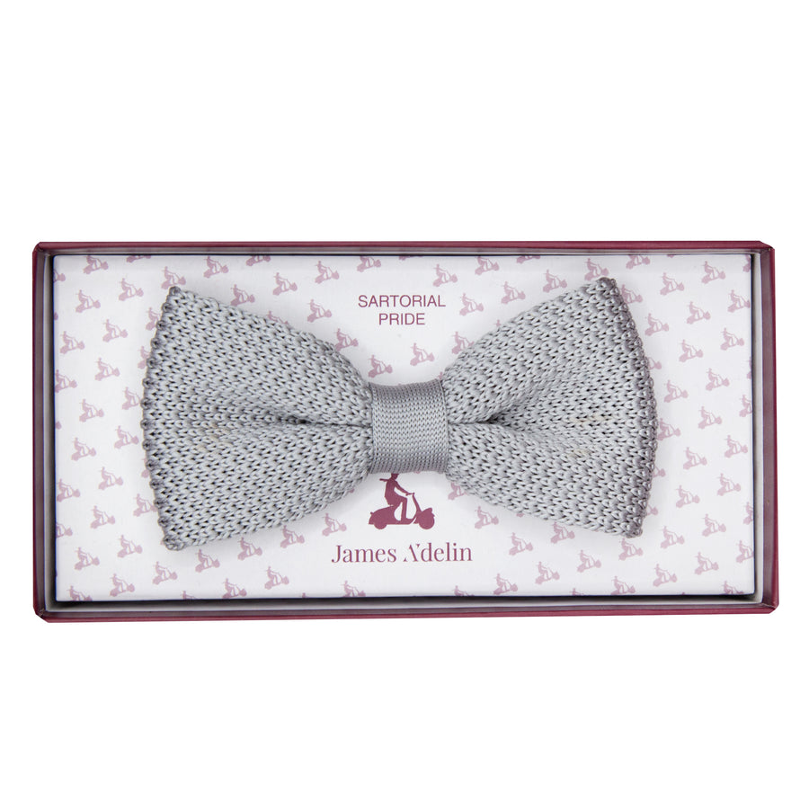 JAKNITTEDB James Adelin Luxury Knitted Pre Tied Bow Tie