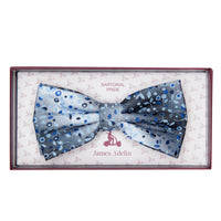 JAMINIFLORALB James Adelin Luxury Mini Floral Weave Pre tied Bow Tie