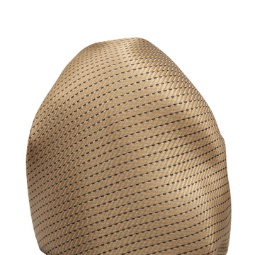 James Adelin Luxury Pin Dot Textured Weave Pocket Square in Gold