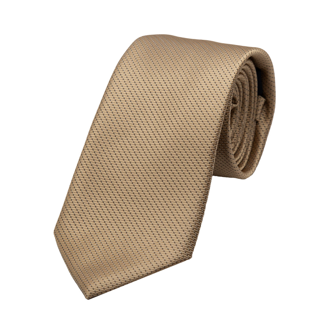 JAPINDOTT James Adelin Luxury Pin Dot Textured Weave Neck Tie