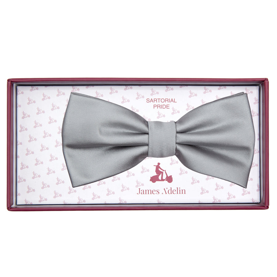 JASATINB James Adelin Luxury Satin Weave Pre Tied Bow Tie